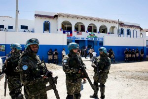 Police Station in Cite Soleil