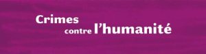 crime contre l'humanite logo