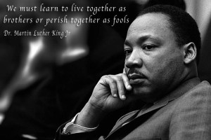 Martin Luther King live together
